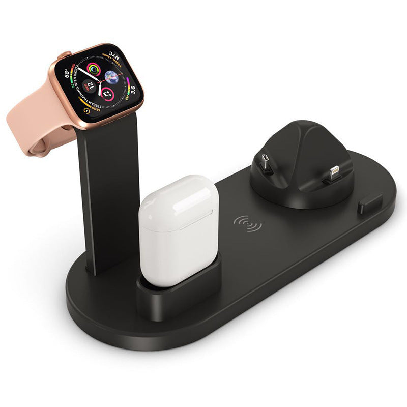 Apple携帯電話、ヘッドセット、Watch用 iWatch 3-in-1ブラケット 10Wワイヤレス充電ベース