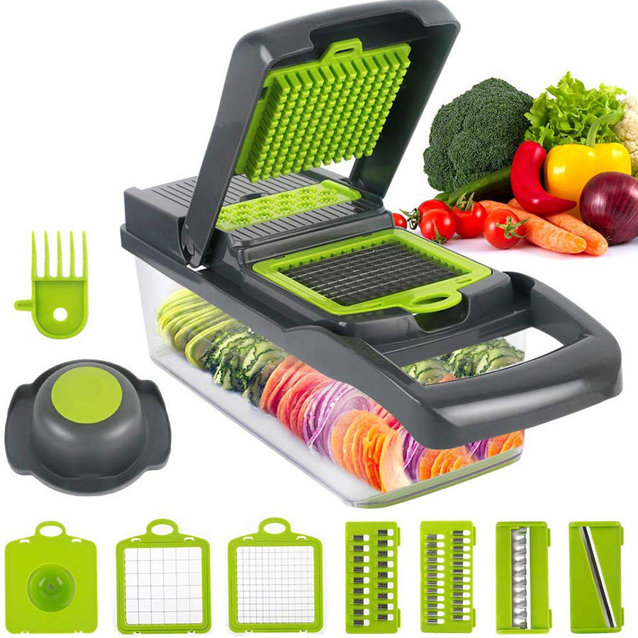 野菜カッター多機能スライサー・みじん切り・ポテトシュレッダー・家庭用キッチンおろし器