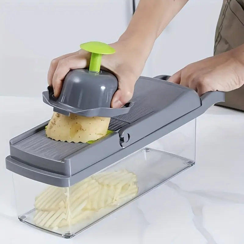 野菜カッター多機能スライサー・みじん切り・ポテトシュレッダー・家庭用キッチンおろし器